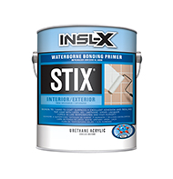 ISRAEL PAINT & HARDWARE Stix Waterborne Bonding Primer is a premium-quality, acrylic-urethane primer-sealer with unparalleled adhesion to the most challenging surfaces, including glossy tile, PVC, vinyl, plastic, glass, glazed block, glossy paint, pre-coated siding, fiberglass, and galvanized metals.

Bonds to "hard-to-coat" surfaces
Cures in temperatures as low as 35° F (1.57° C)
Creates an extremely hard film
Excellent enamel holdout
Can be top coated with almost any productboom