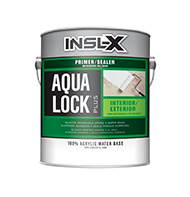 ISRAEL PAINT & HARDWARE Aqua Lock Plus is a multipurpose, 100% acrylic, water-based primer/sealer for outstanding everyday stain blocking on a variety of surfaces. It adheres to interior and exterior surfaces and can be top-coated with latex or oil-based coatings.

Blocks tough stains
Provides a mold-resistant coating, including in high-humidity areas
Quick drying
Topcoat in 1 hourboom